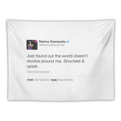 Marina And The Diamonds Tweet Tapestry Tapestry
