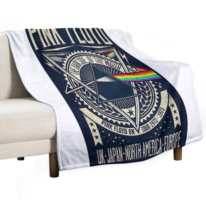 Tour Musical - The Drack Side Of The Moon Poster Throw Blanket