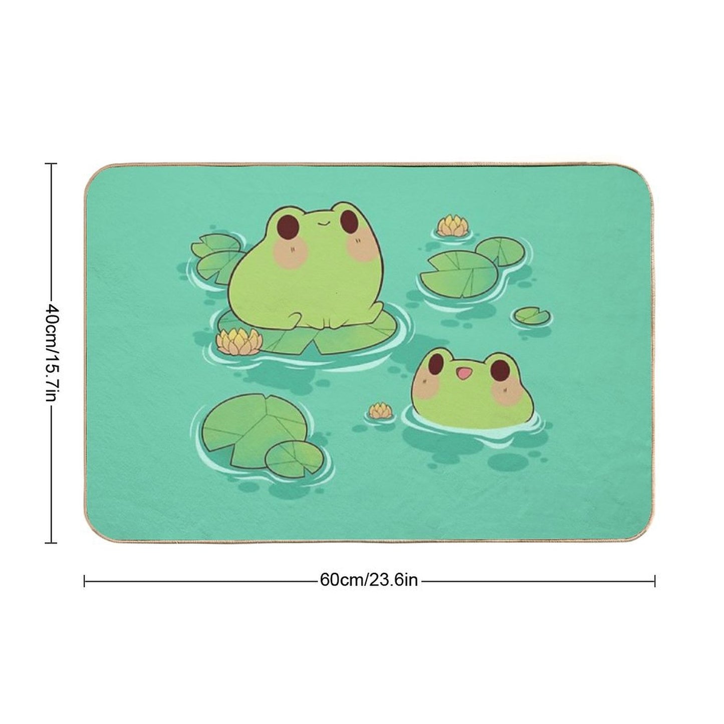 Froggies by The Water Bath Mat