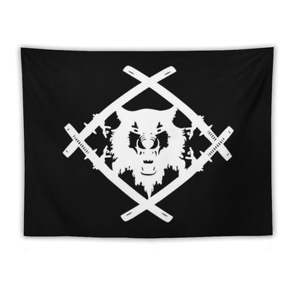 Xavier Wulf Merch Xavier Wulf Logo Tapestry