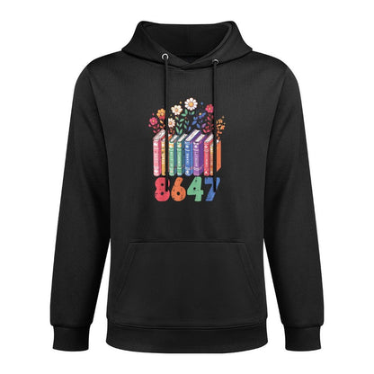 Resist 8647 Books Love Peace Protest Anti Women Girls Breathable Fabric Hoodie