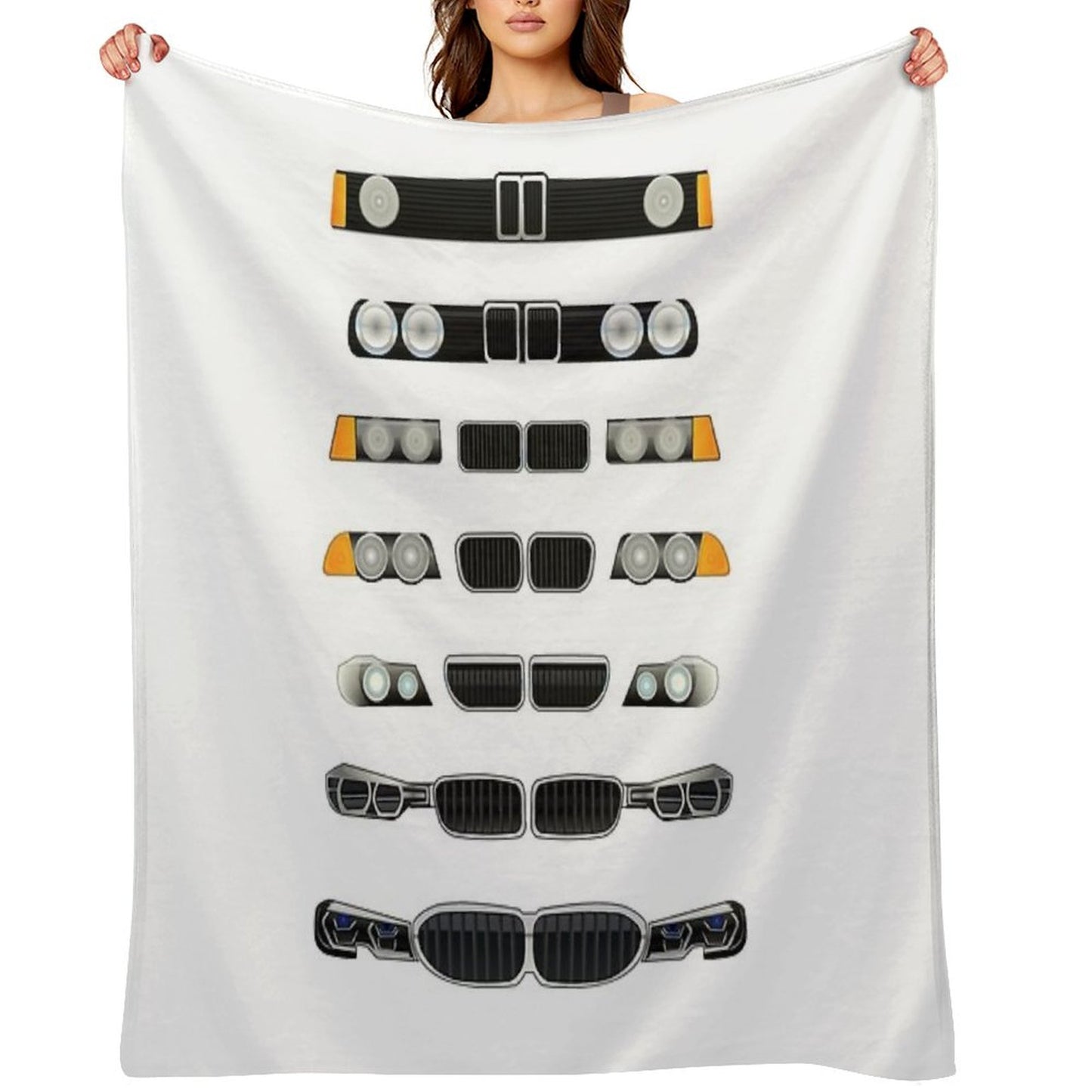 Evolution of The 3 Throw Blanket