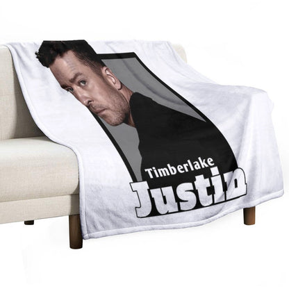 Justin Timberlake Tour 2025 Throw Blanket