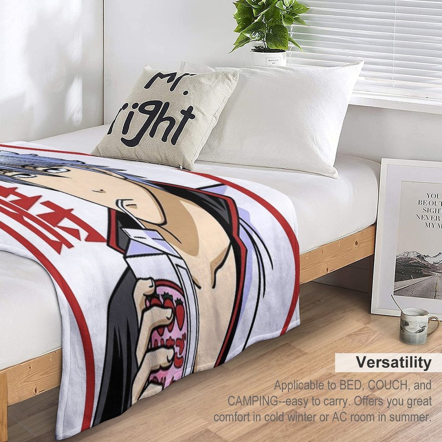 Gintoki Throw Blanket