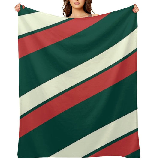 Leicester Tigers Colour Code Throw Blanket