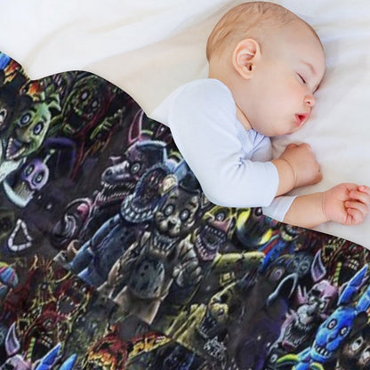 FNAF - The Night Shift Throw Blanket