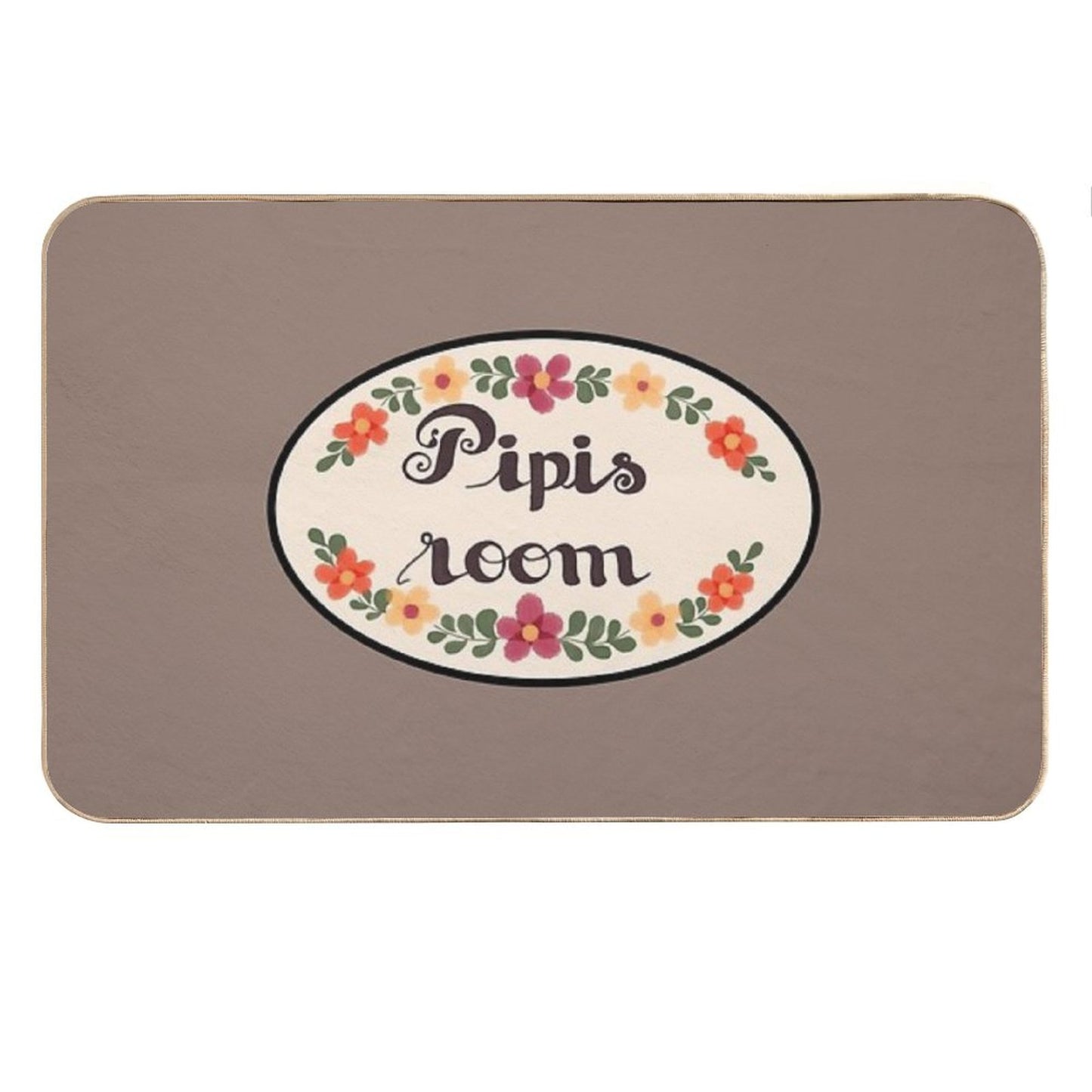 Pipis Room Design - Polygon Griffin McElroy Inspired Bath Mat