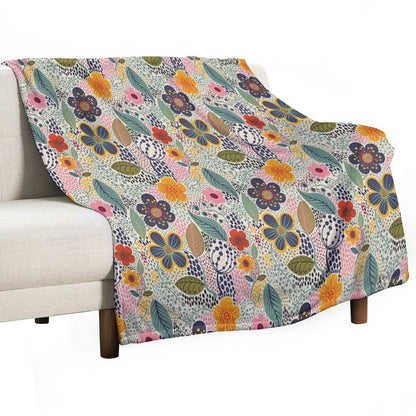 Secret Garden Throw Blanket