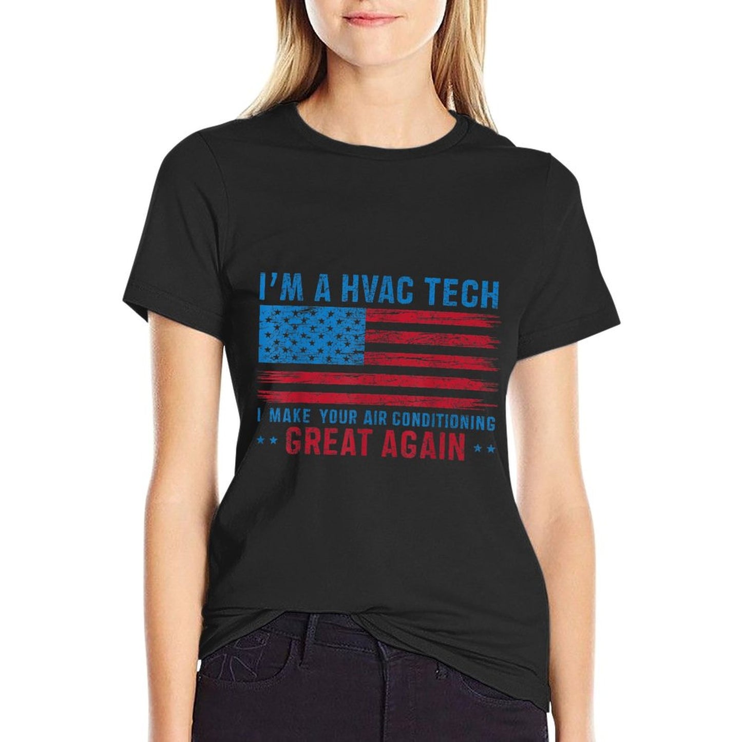 Make Your Air Conditioning Great Again Funny HVAC Tech T-Shirt