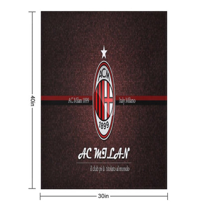 CLASSIC AC MILAN Throw Blanket