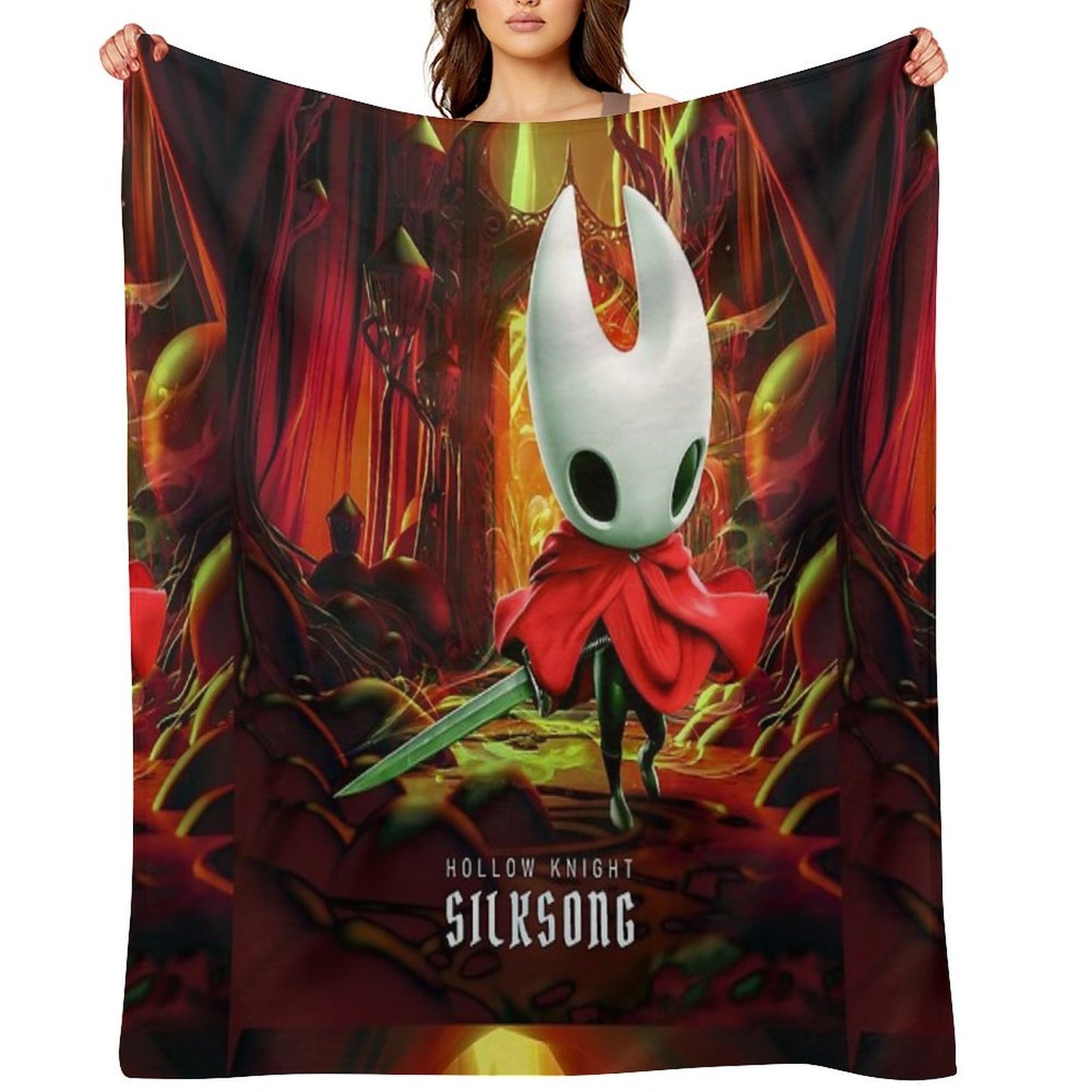 Hollow Knight Silksong Throw Blanket