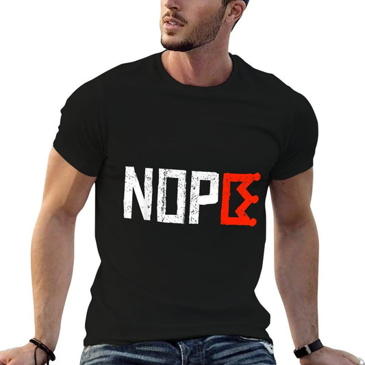 No Kings Nope Protest Sign Horizontal  Affordable Price T-Shirt