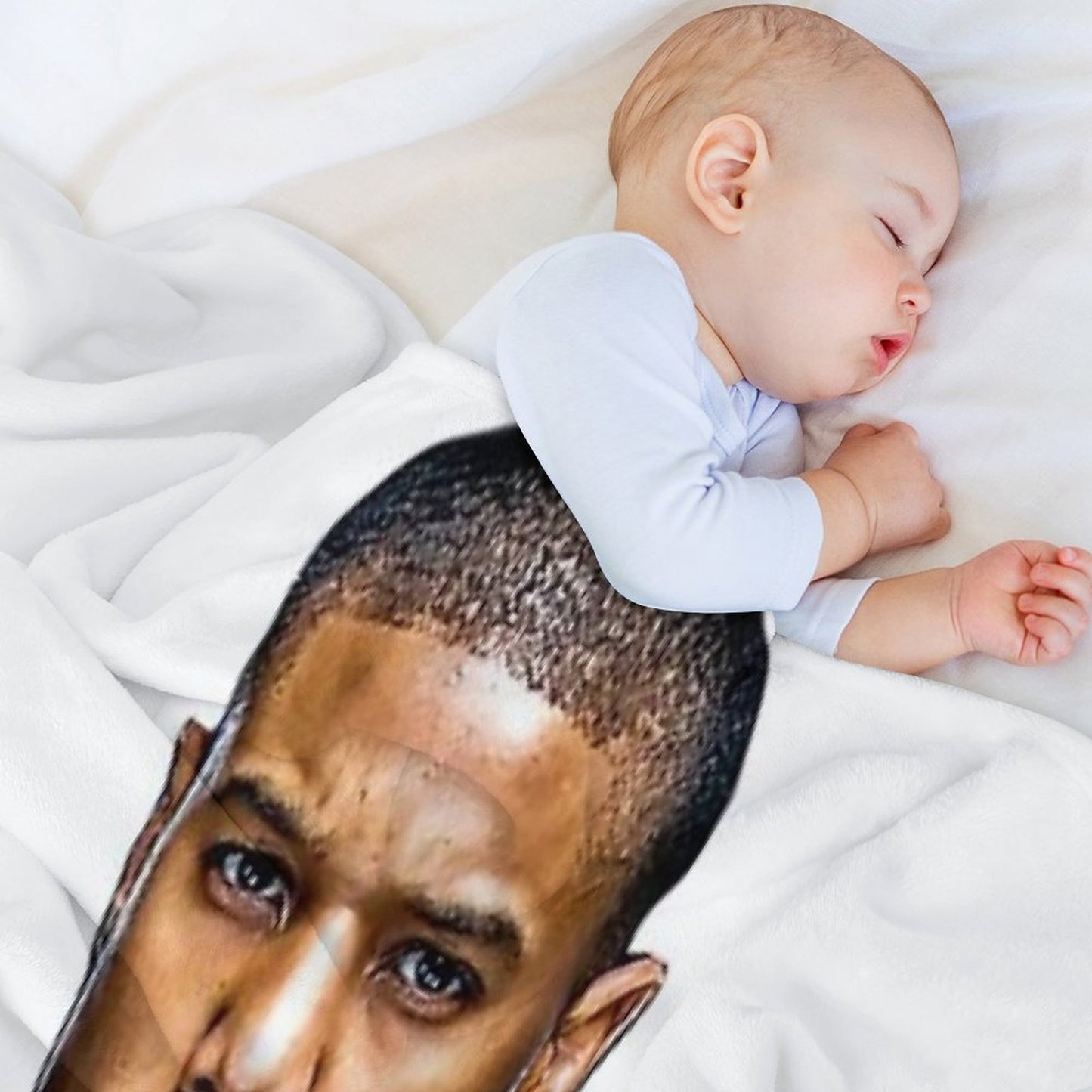 Michael B. Jordan Throw Blanket