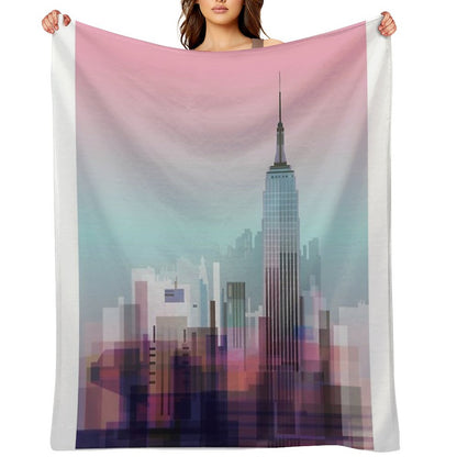New York, NYC City ! Throw Blanket