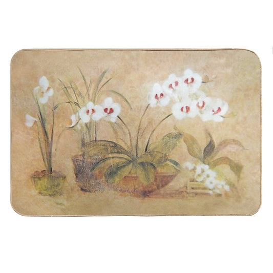 Vintage Orchid Collection Bath Mat