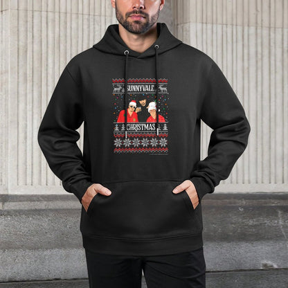Trailer Park Boys Sunnyvale Christmas Ugly Sweater Casual Wear Hoodie