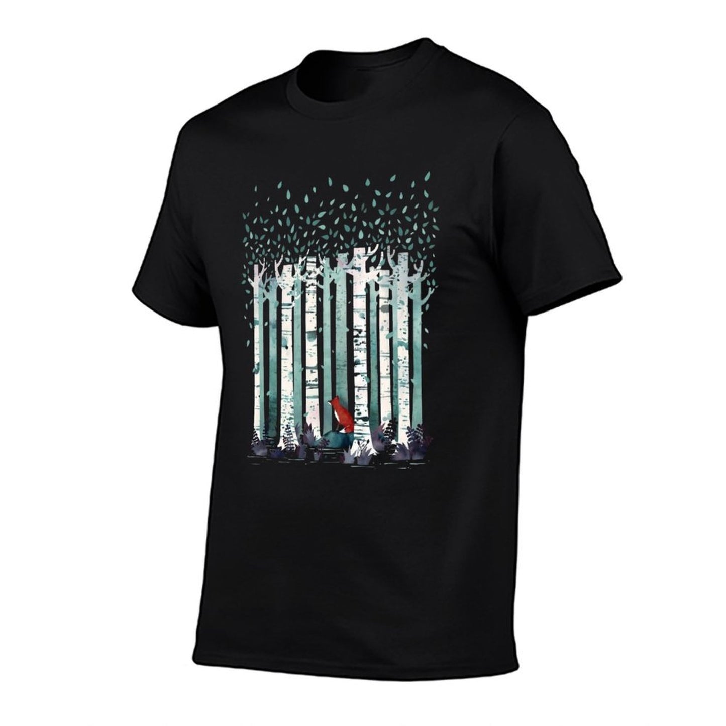 The Birches  Slim-fit Cut T-Shirt