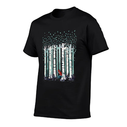 The Birches  Slim-fit Cut T-Shirt