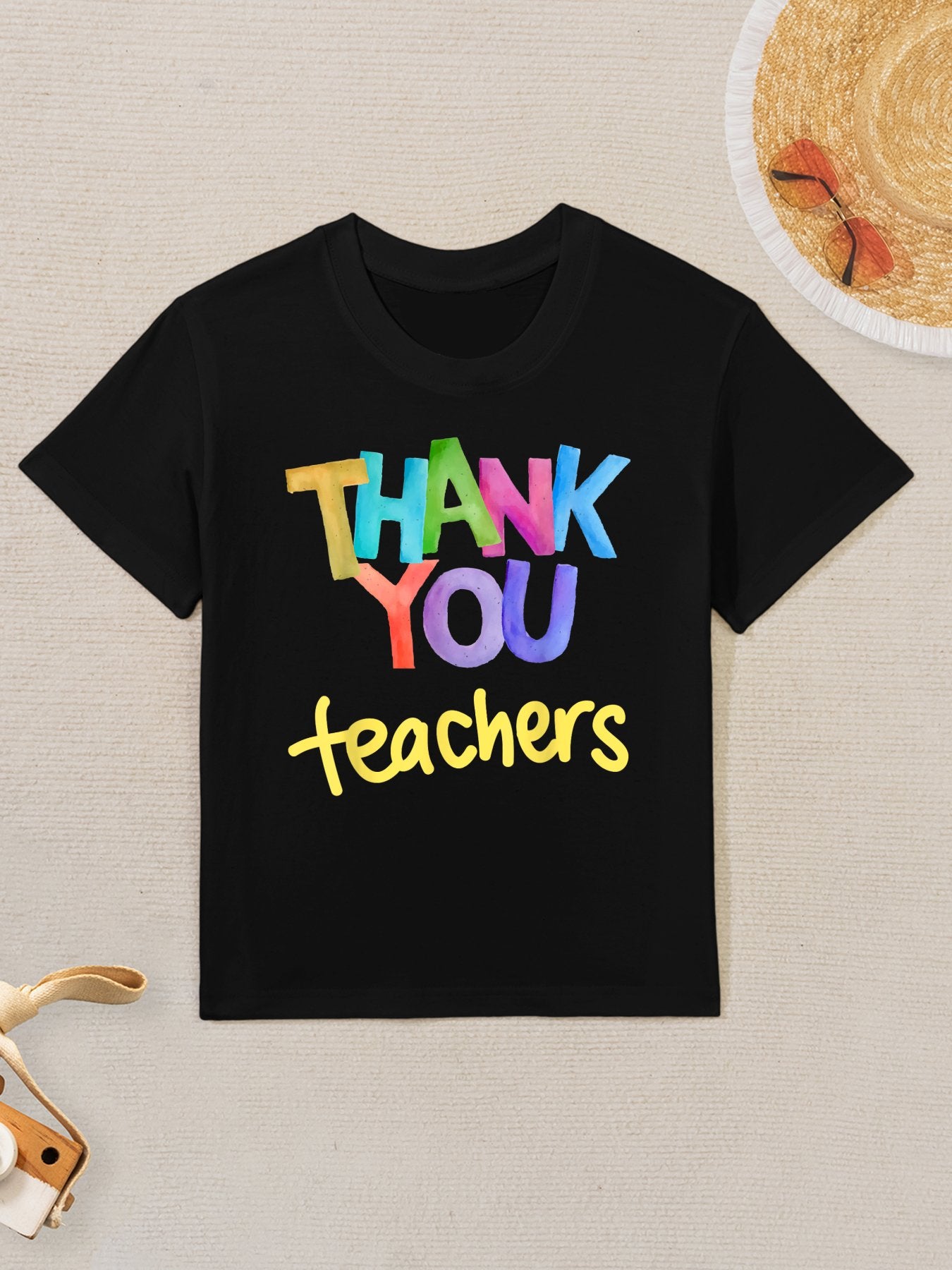 Thank You Teacher Appreciation Graduation Kids T-Shirt