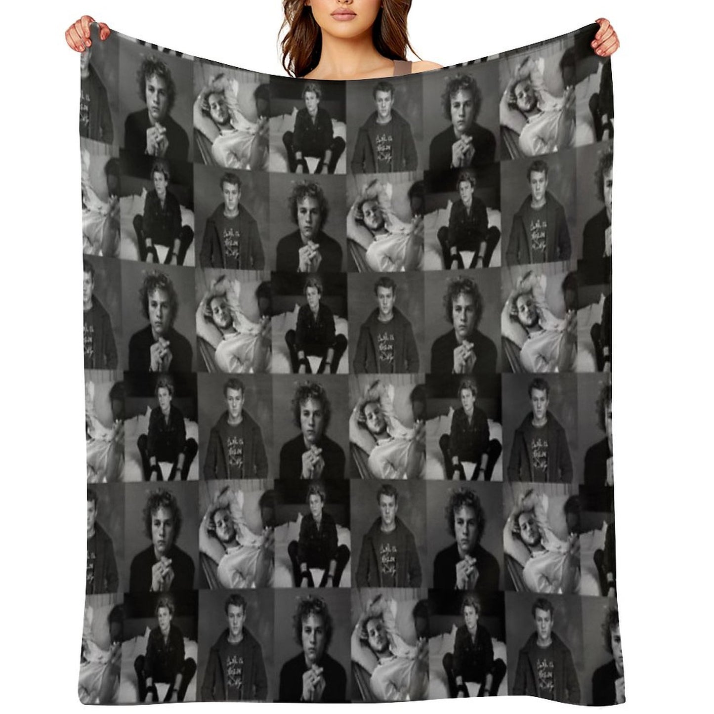 Heath Ledger Throw Blanket
