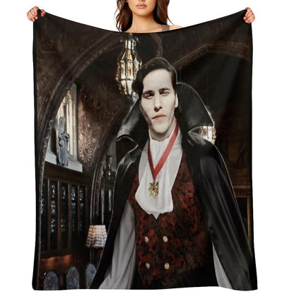 Vampire Jerma Alt. Throw Blanket