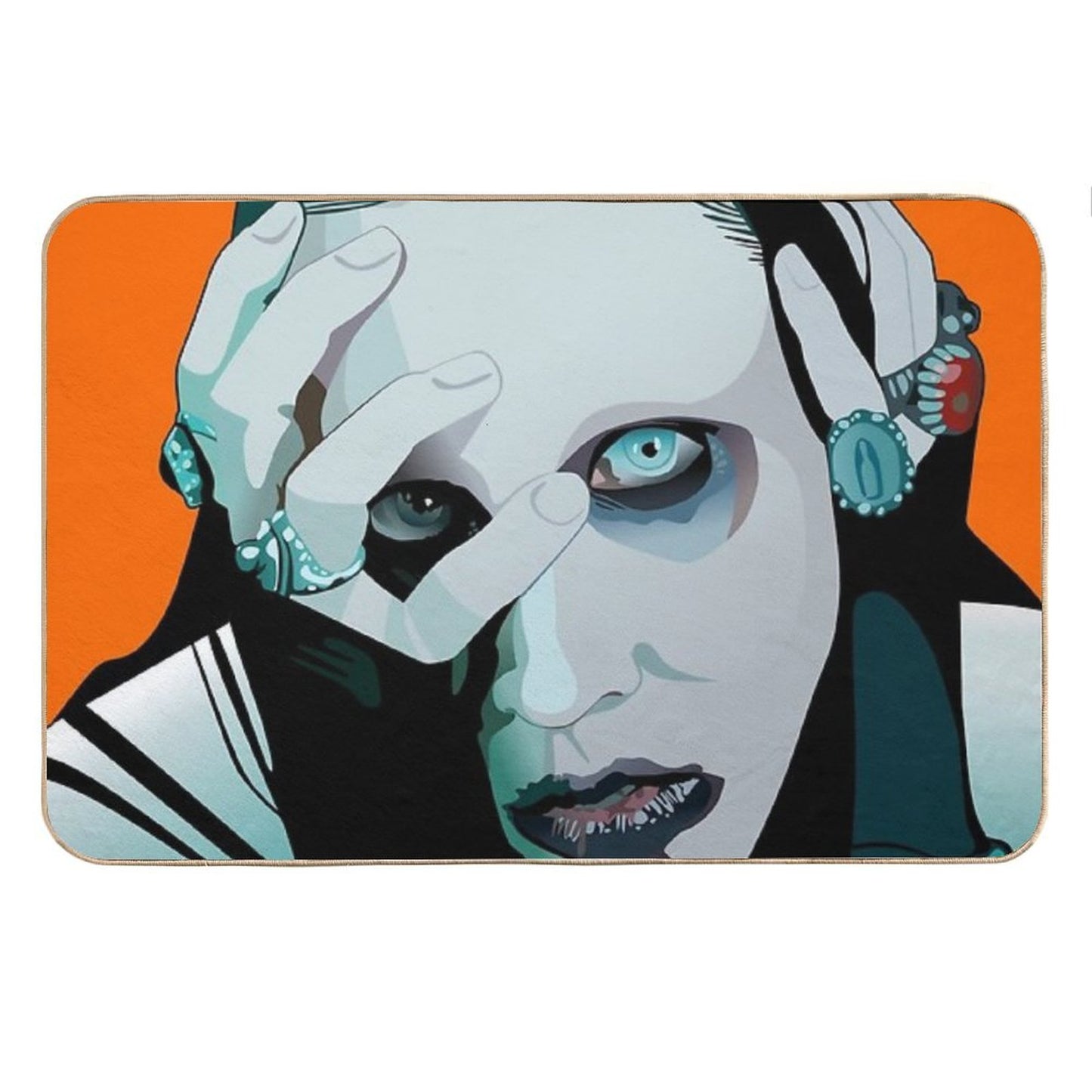 Marilyn Manson Bath Mat