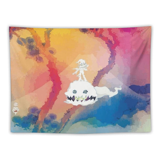 Kid See Ghosts Cover Tapestry