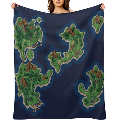 Chrono Trigger 1000 AD Throw Blanket