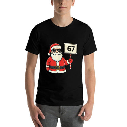 67 Meme Funny Six Seven Christmas  Graphic-printed T-Shirt