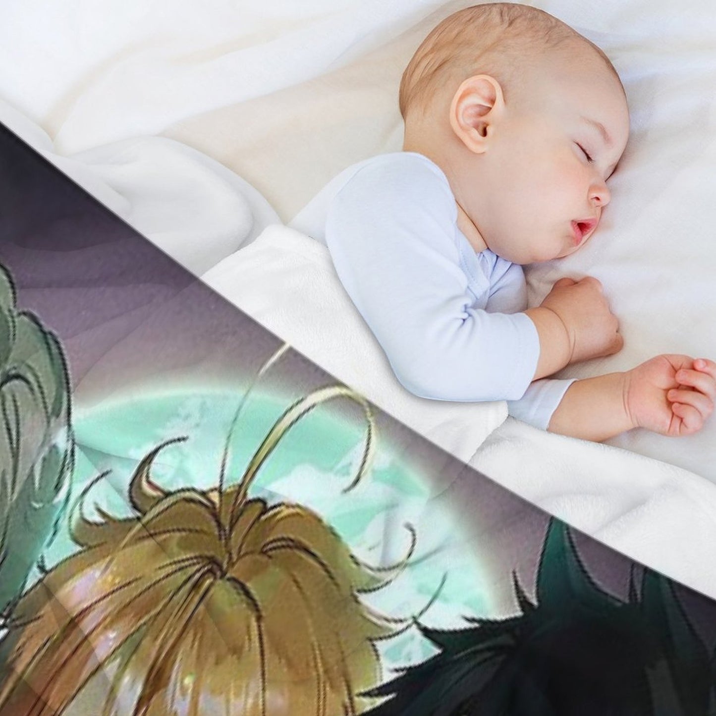 Prodiges - The Promised Neverland Throw Blanket