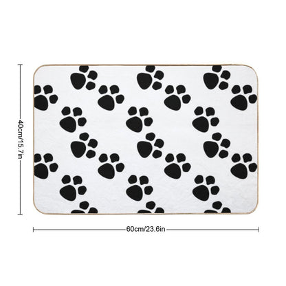 Cute Paws Bath Mat