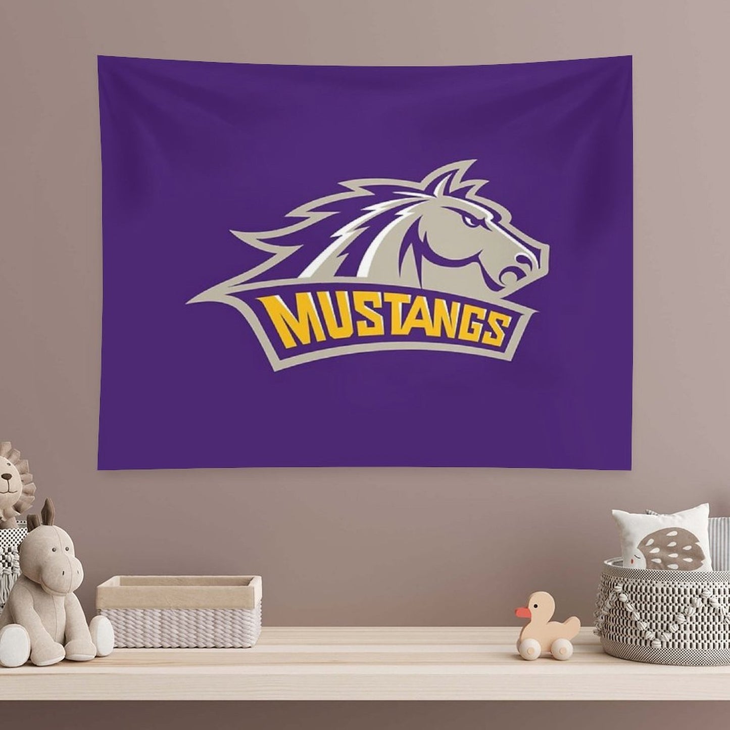 Western New Mexico Mustangs Tapestry