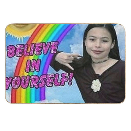 Believe in Uself! Bath Mat