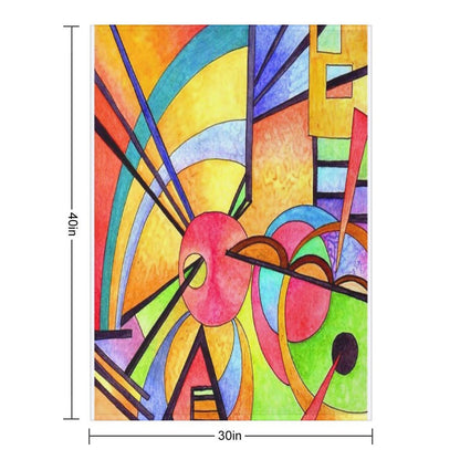 Wassily Kandinsky Throw Blanket