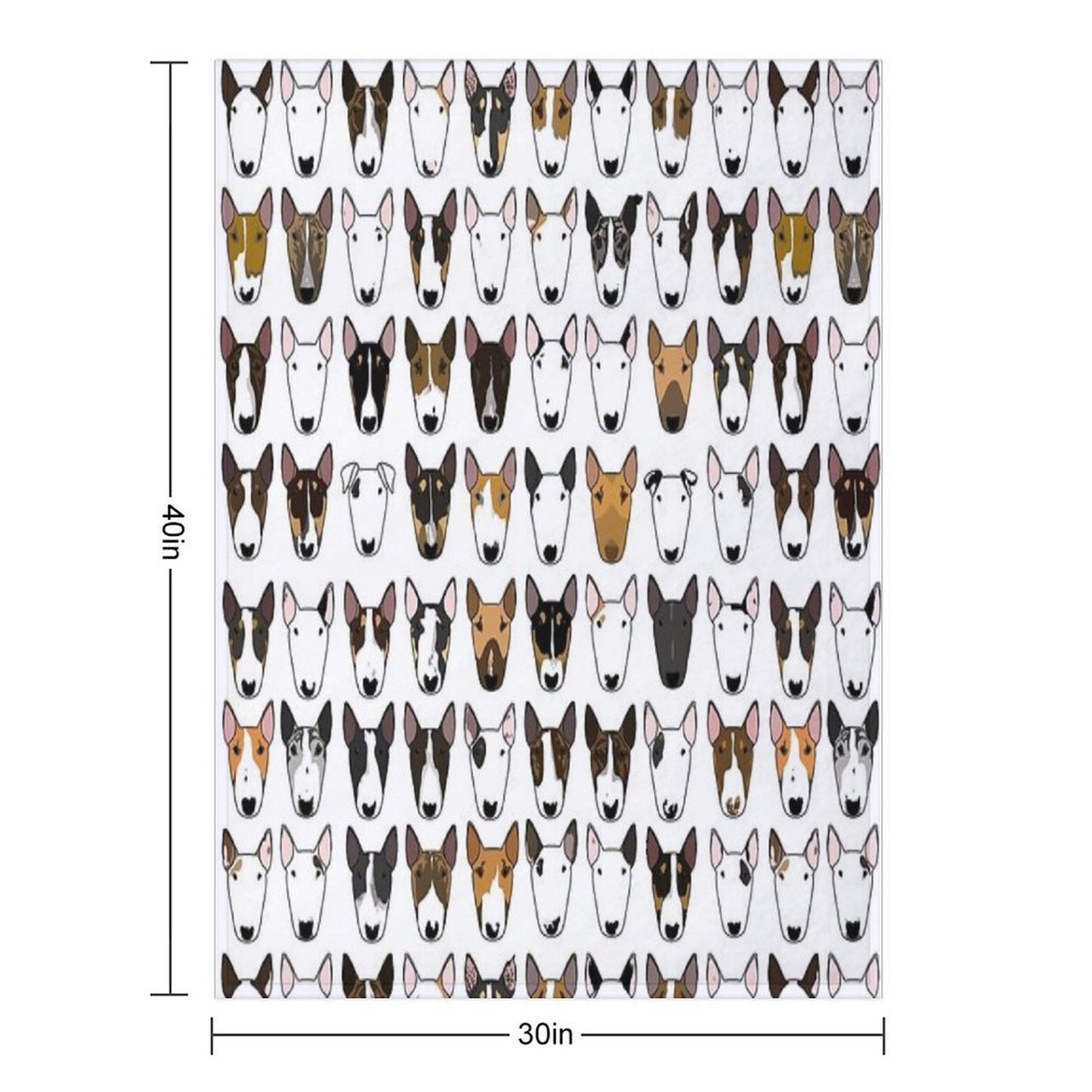 A Metre Of Bullies Throw Blanket