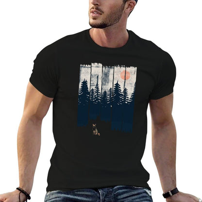 A Fox in The Wild...  Summer-ready Fabric T-Shirt