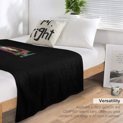 The B52s Song Planet Claire Throw Blanket