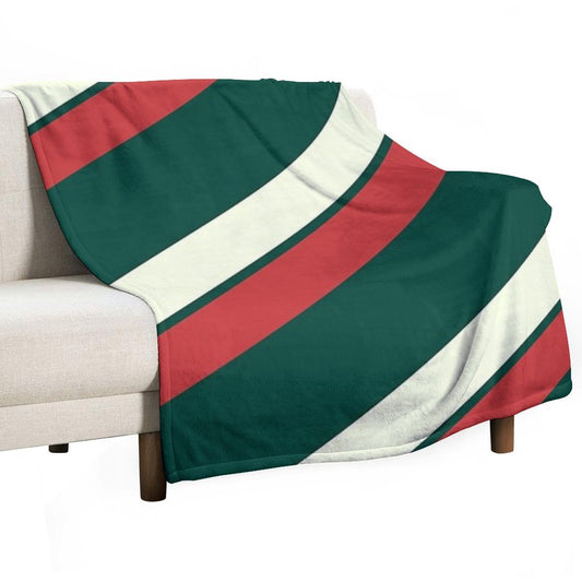 Leicester Tigers Colour Code Throw Blanket