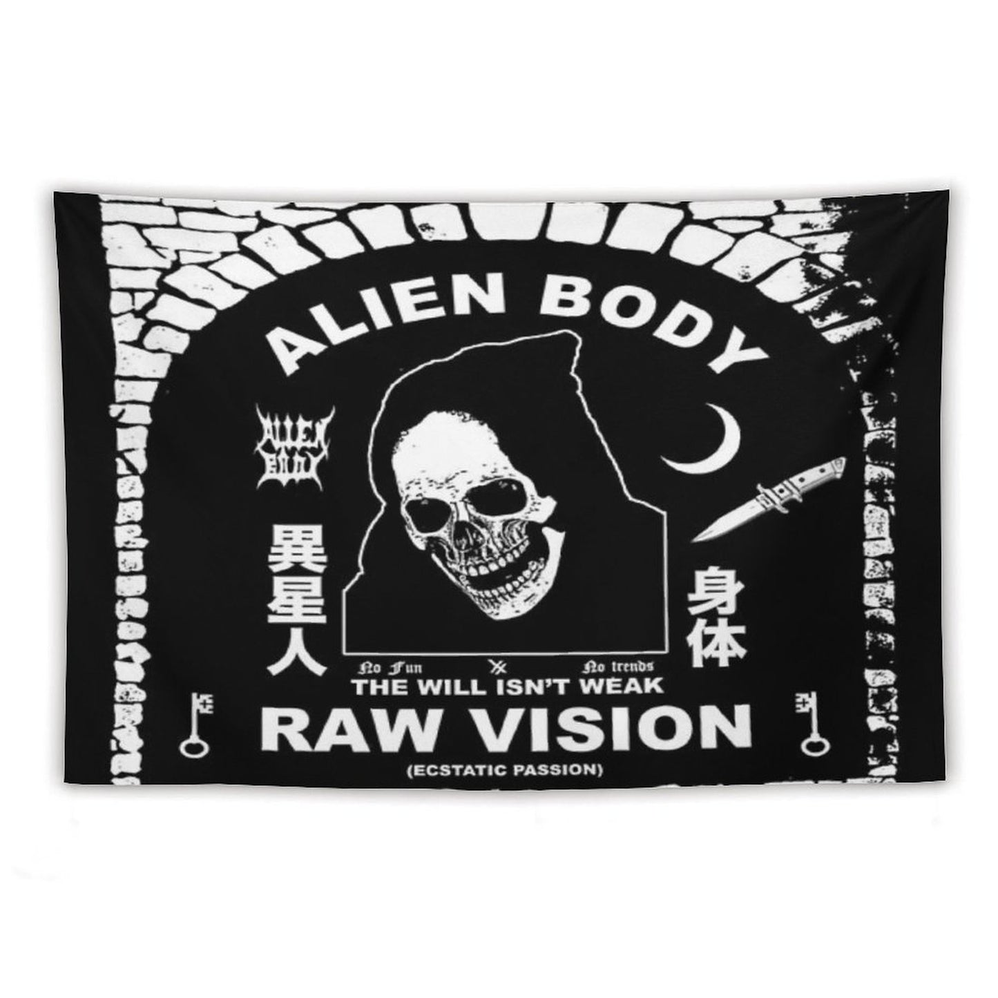 Raw Vision Tapestry