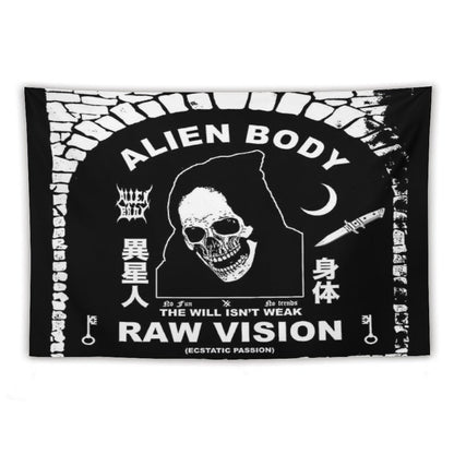 Raw Vision Tapestry