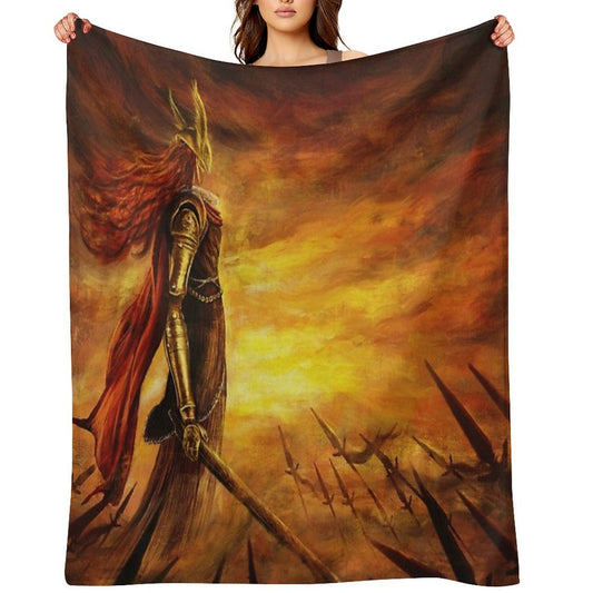I Have Never Known Defeat Throw Blanket