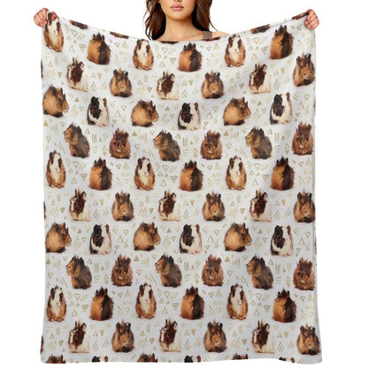 The Essential Guinea Pig Throw Blanket