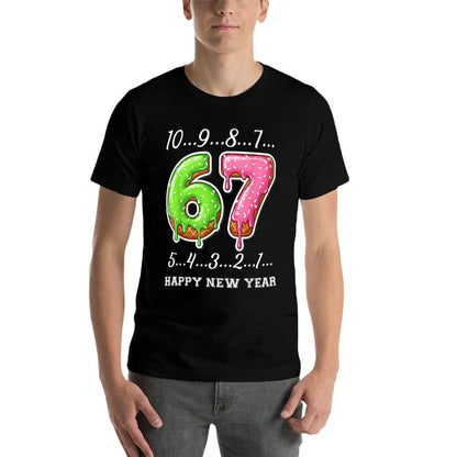 67 Happy New Year Six Seven Funny Countdown 2026 Brainrot  Durable T-Shirt