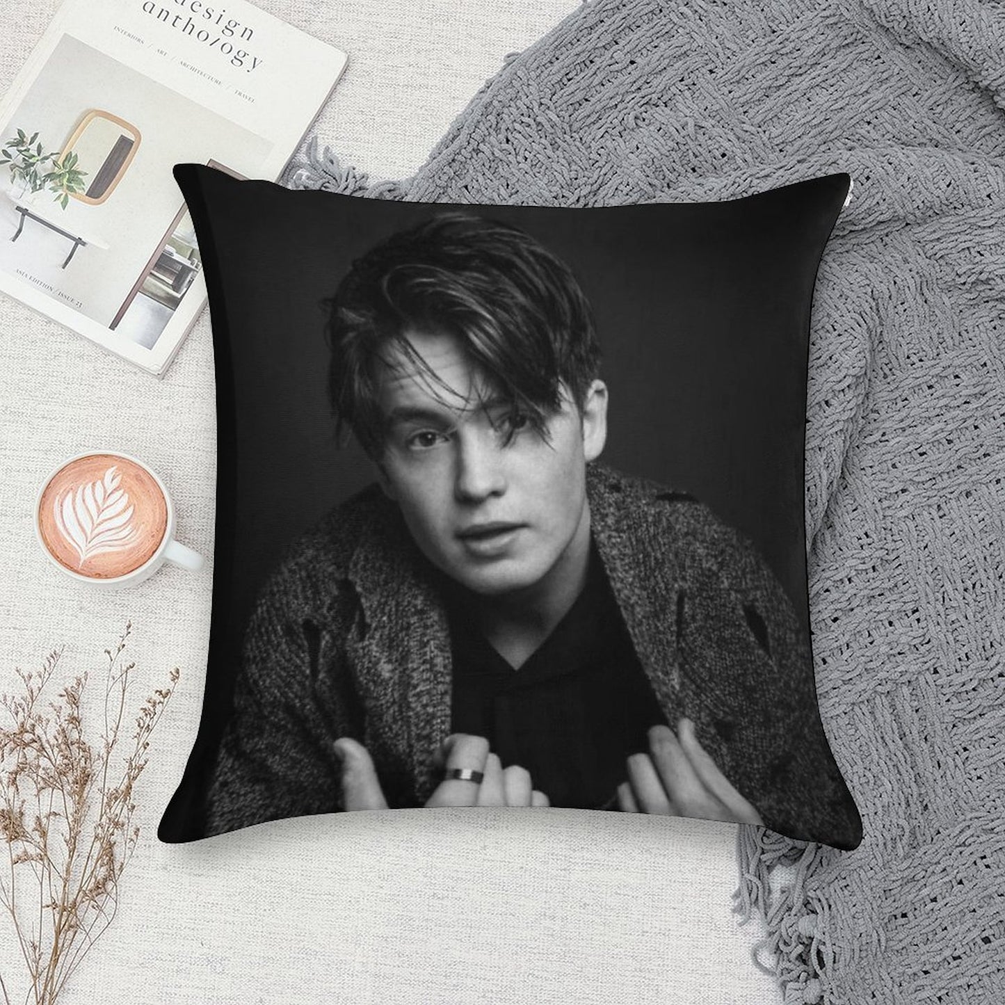 Kit Connor Soft Style Accent Throw Pillow