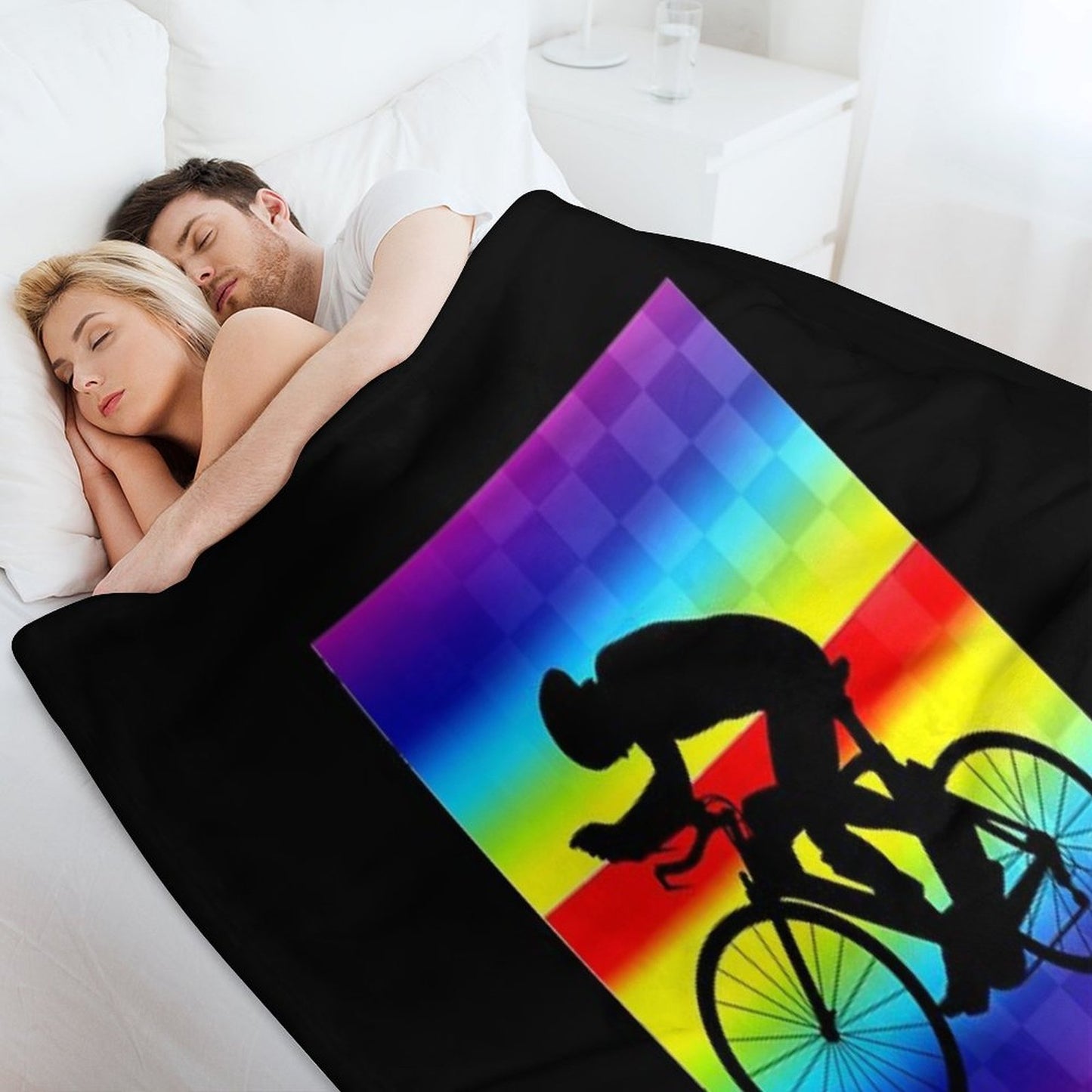 Life with Colors Throw Blanket