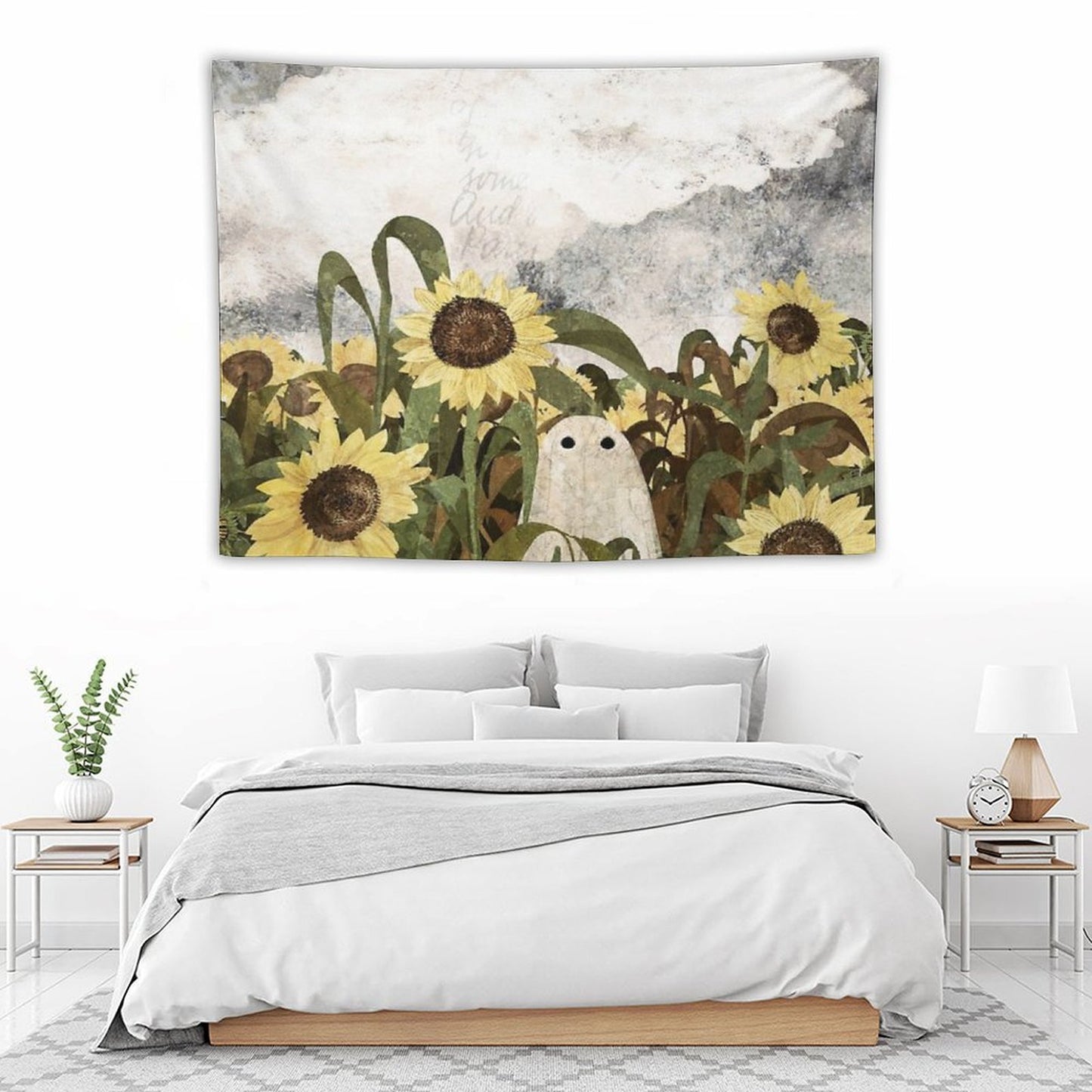 There's A Ghost in The Sunflower Field Again... Tapestry