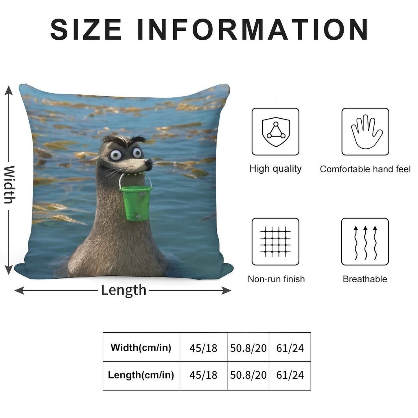 Gerald Soft Bedroom Essential Throw Pillow