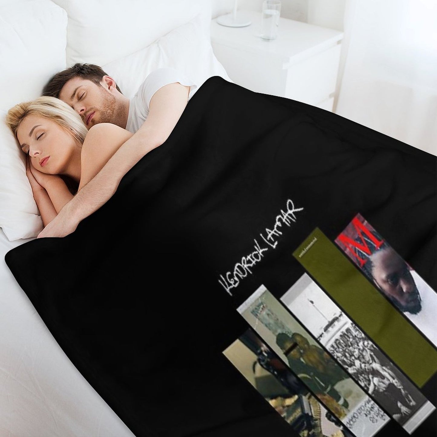 Kendrick Lamar Discography Throw Blanket
