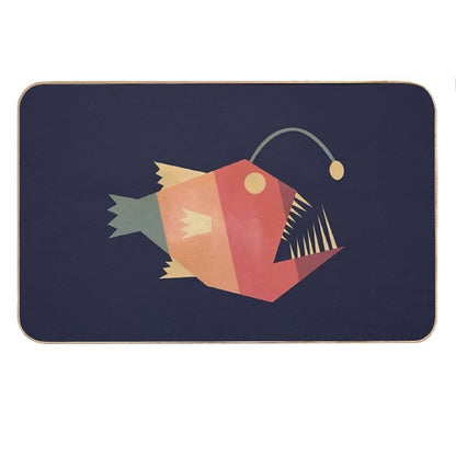 The Rare Rainbow Anglerfish Bath Mat
