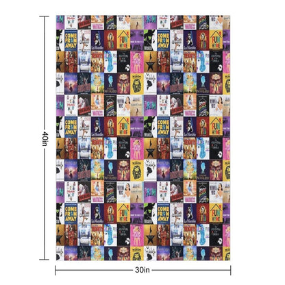 Broadway's Must Sees! Throw Blanket